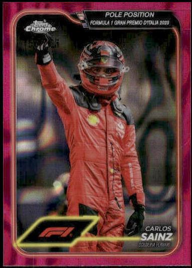 Carlos Sainz [Fuchsia Lava Refractor] #157