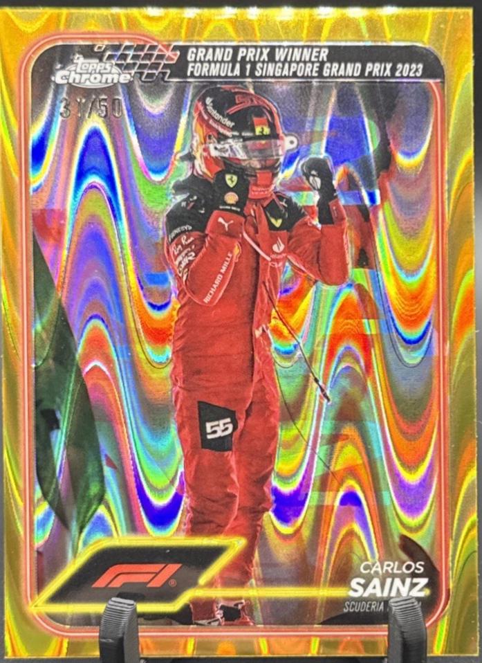 Carlos Sainz [Gold RayWave Refractor] #147