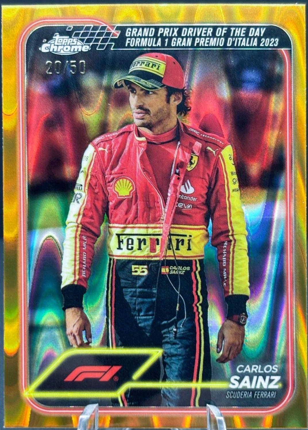 Carlos Sainz [Gold RayWave Refractor] #172