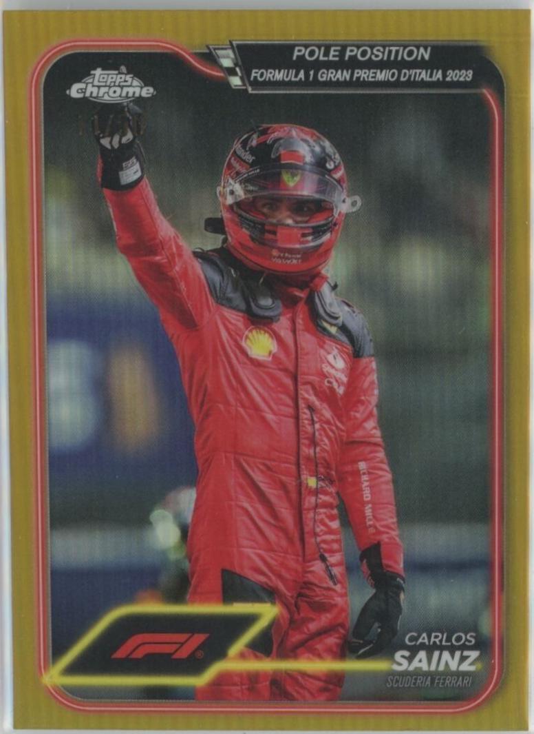 Carlos Sainz [Gold Refractor] #157