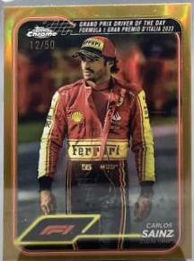 Carlos Sainz [Gold Refractor] #172
