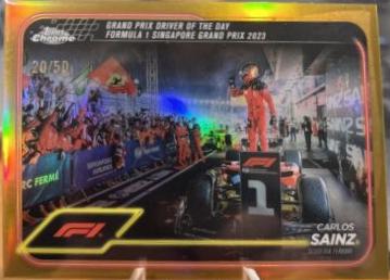 Carlos Sainz [Gold Refractor] #173