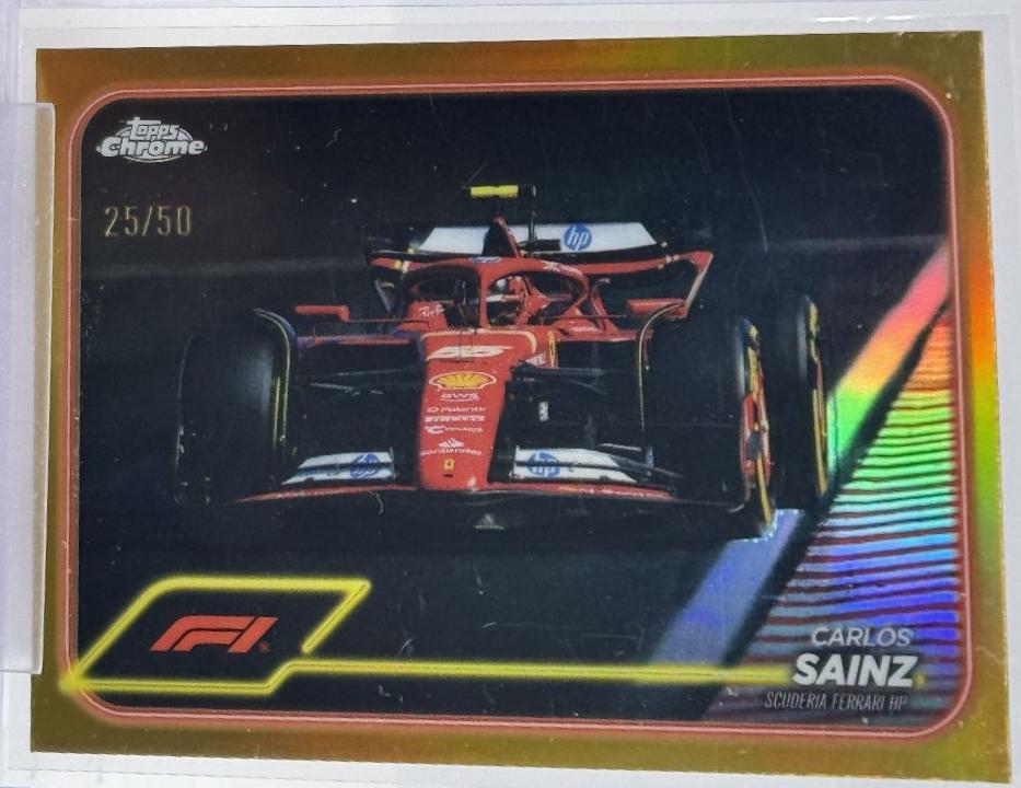 Carlos Sainz [Gold Refractor] #76
