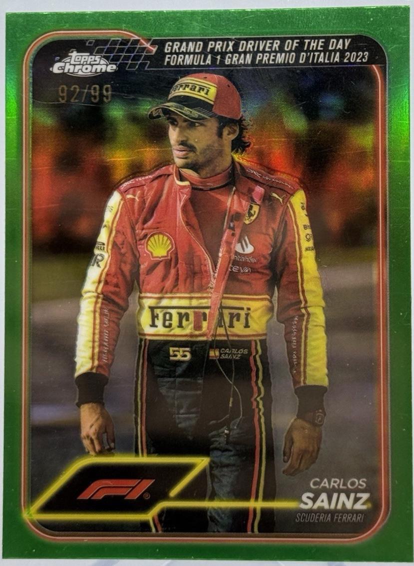 Carlos Sainz [Green Refractor] #172