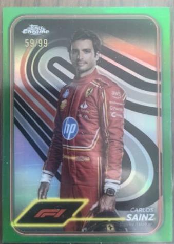 Carlos Sainz [Green Refractor] #4
