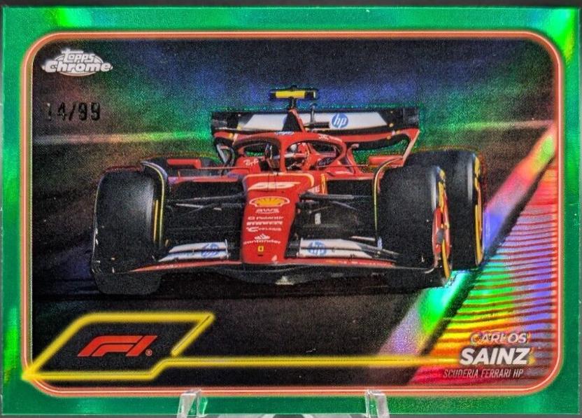Carlos Sainz [Green Refractor] #76
