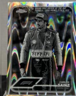Carlos Sainz [Orange RayWave Refractor] #172