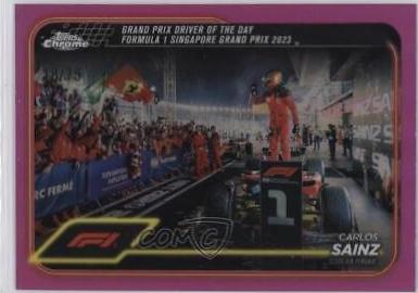 Carlos Sainz [Pink Refractor] #173
