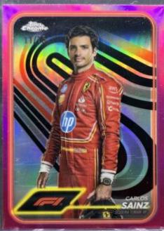 Carlos Sainz [Pink Refractor] #4