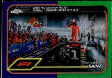 Carlos Sainz [Purple Green Refractor] #173