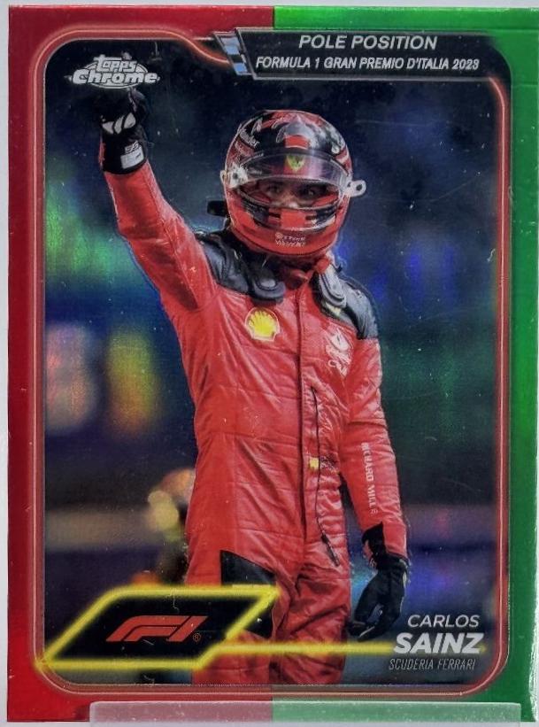 Carlos Sainz [Red Green Refractor] #157