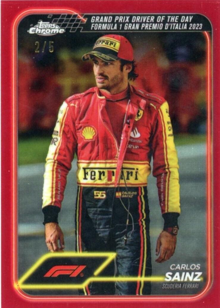 Carlos Sainz [Red Refractor] #172