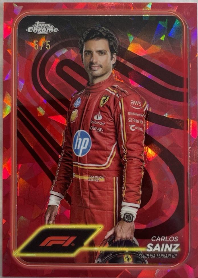 Carlos Sainz [Red Sapphire] #4