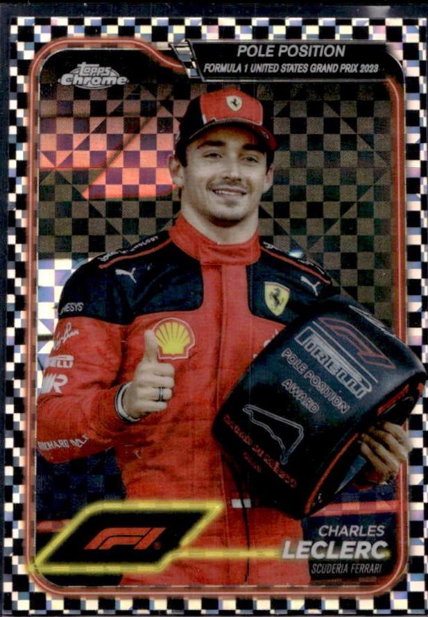 Charles Leclerc [Checker Flag Refractor] #155