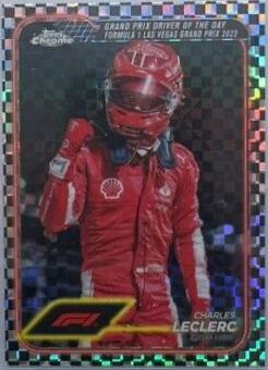 Charles Leclerc [Checker Flag Refractor] #179