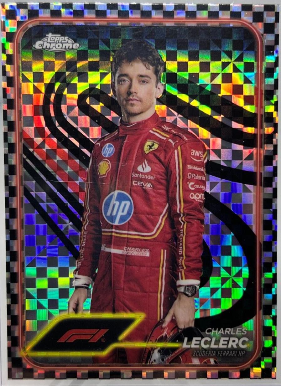 Charles Leclerc [Checker Flag Refractor] #3