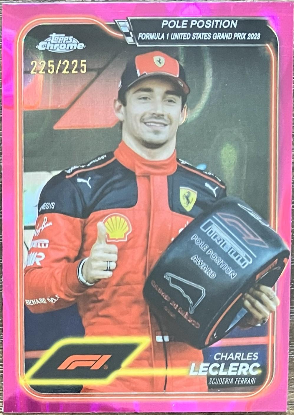 Charles Leclerc [Fuchsia Lava Refractor] #155