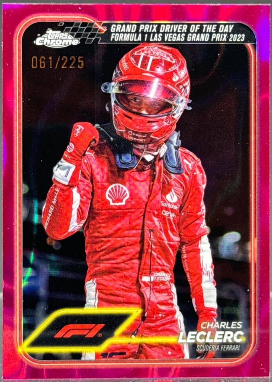 Charles Leclerc [Fuchsia Lava Refractor] #179