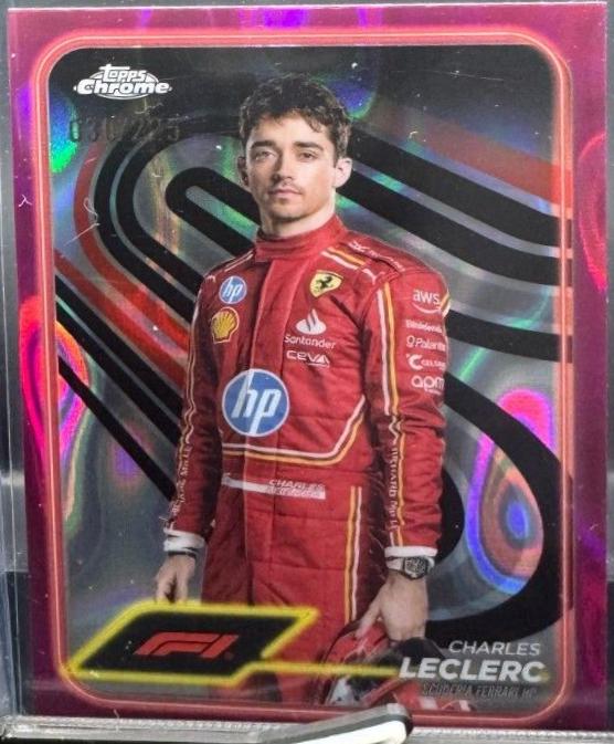Charles Leclerc [Fuchsia Lava Refractor] #3