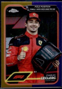Charles Leclerc [Gold Purple Refractor] #155