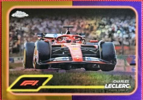 Charles Leclerc [Gold Purple Refractor] #75