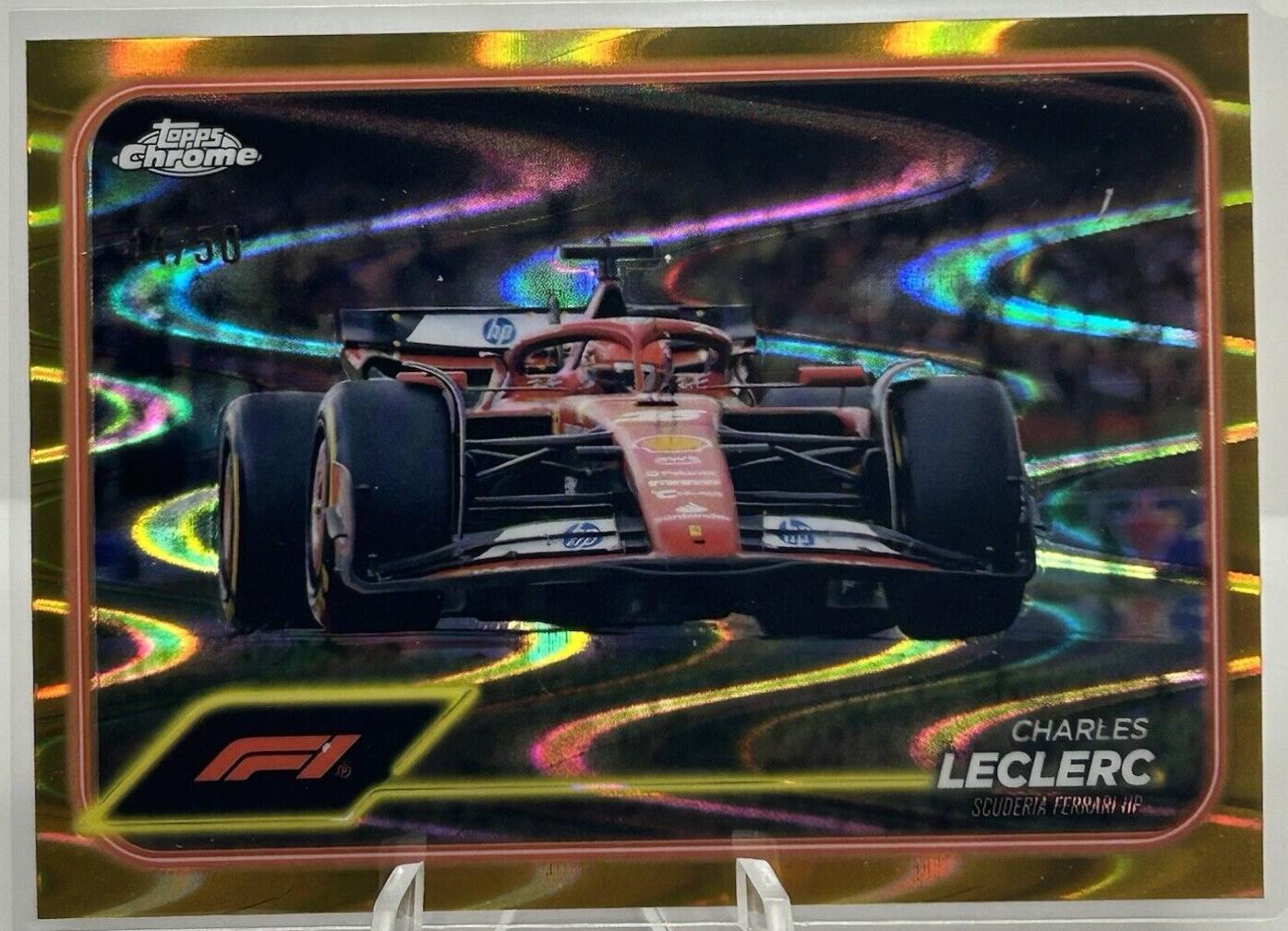 Charles Leclerc [Gold RayWave Refractor] #75