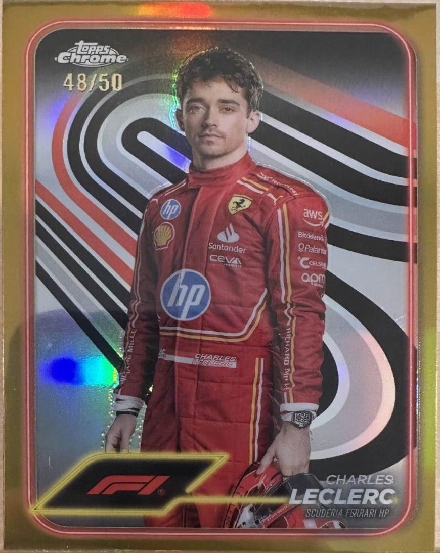 Charles Leclerc [Gold Refractor] #3