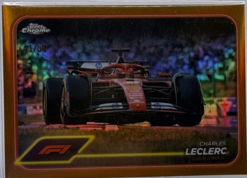 Charles Leclerc [Gold Refractor] #75