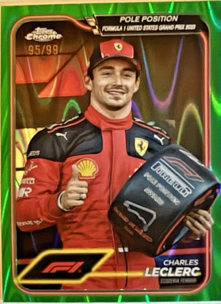 Charles Leclerc [Green RayWave Refractor] #155