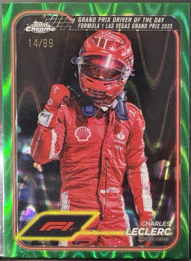 Charles Leclerc [Green RayWave Refractor] #179