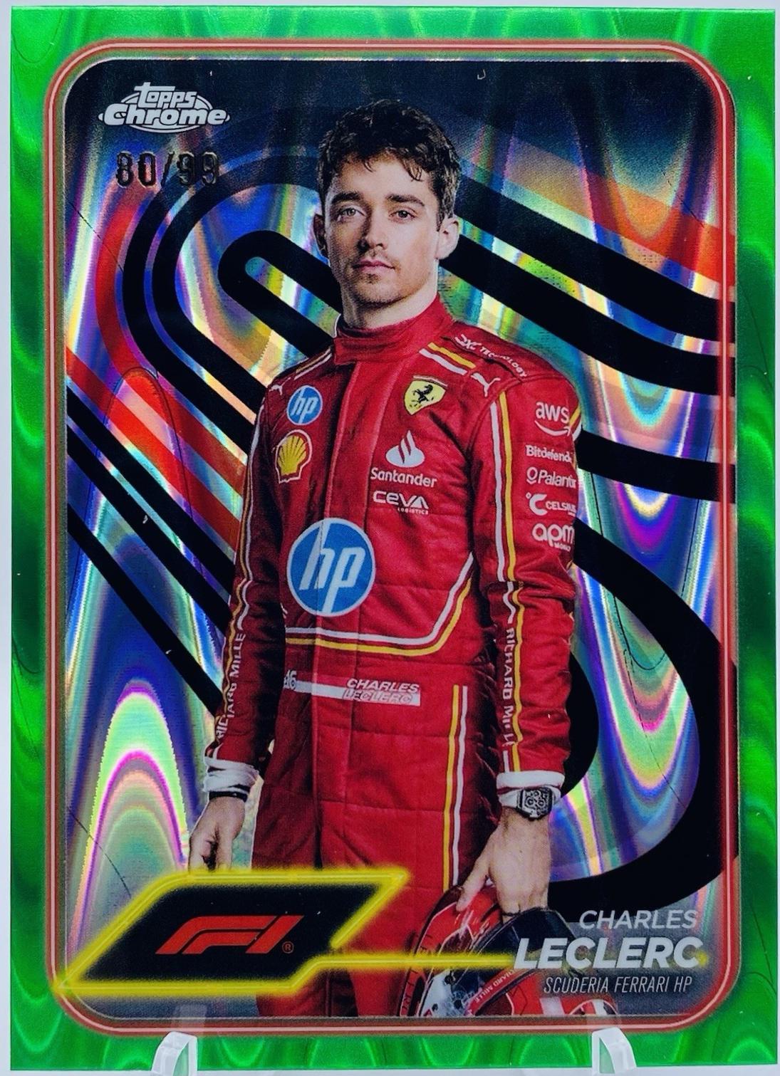 Charles Leclerc [Green RayWave Refractor] #3