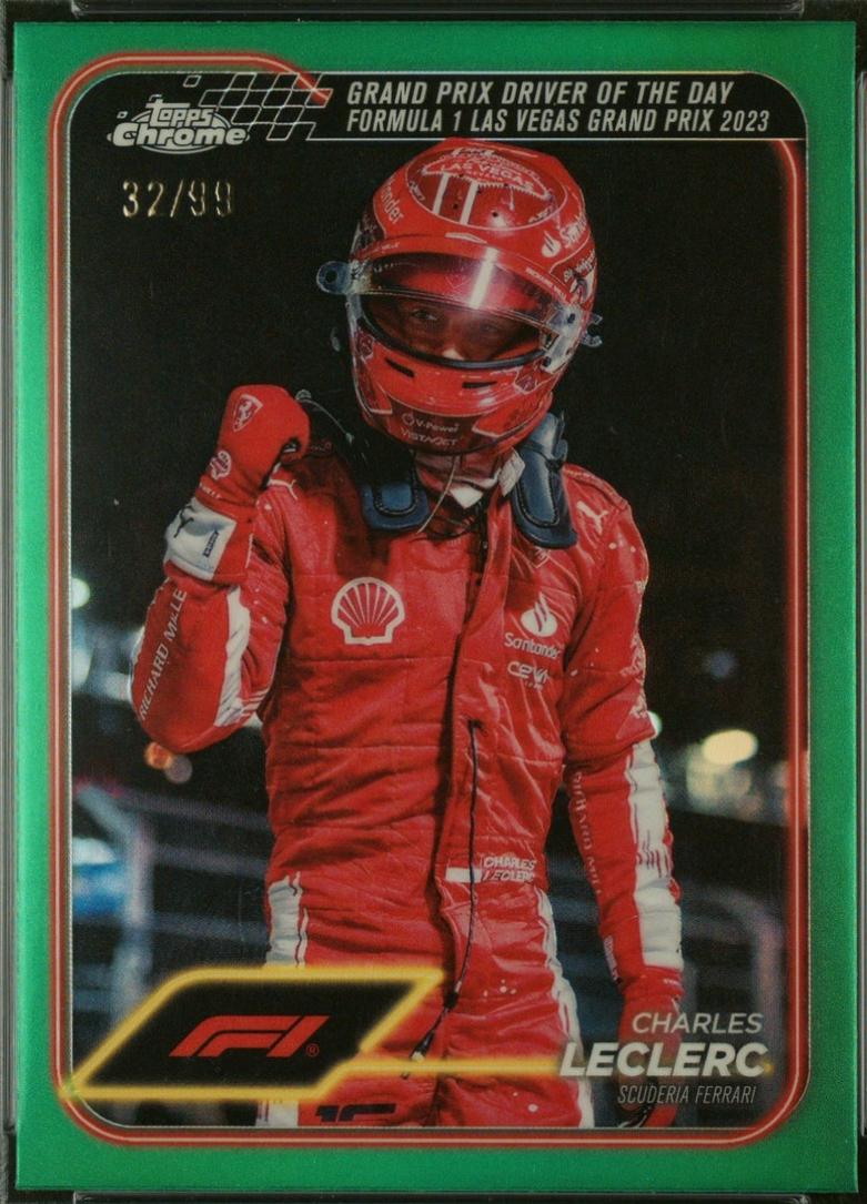 Charles Leclerc [Green Refractor] #179