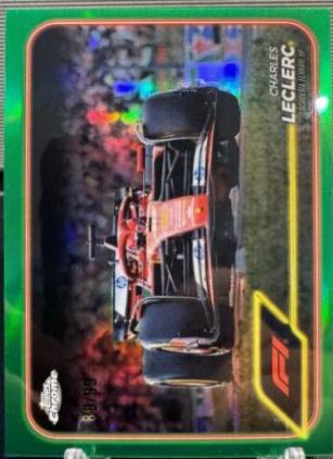 Charles Leclerc [Green Refractor] #75
