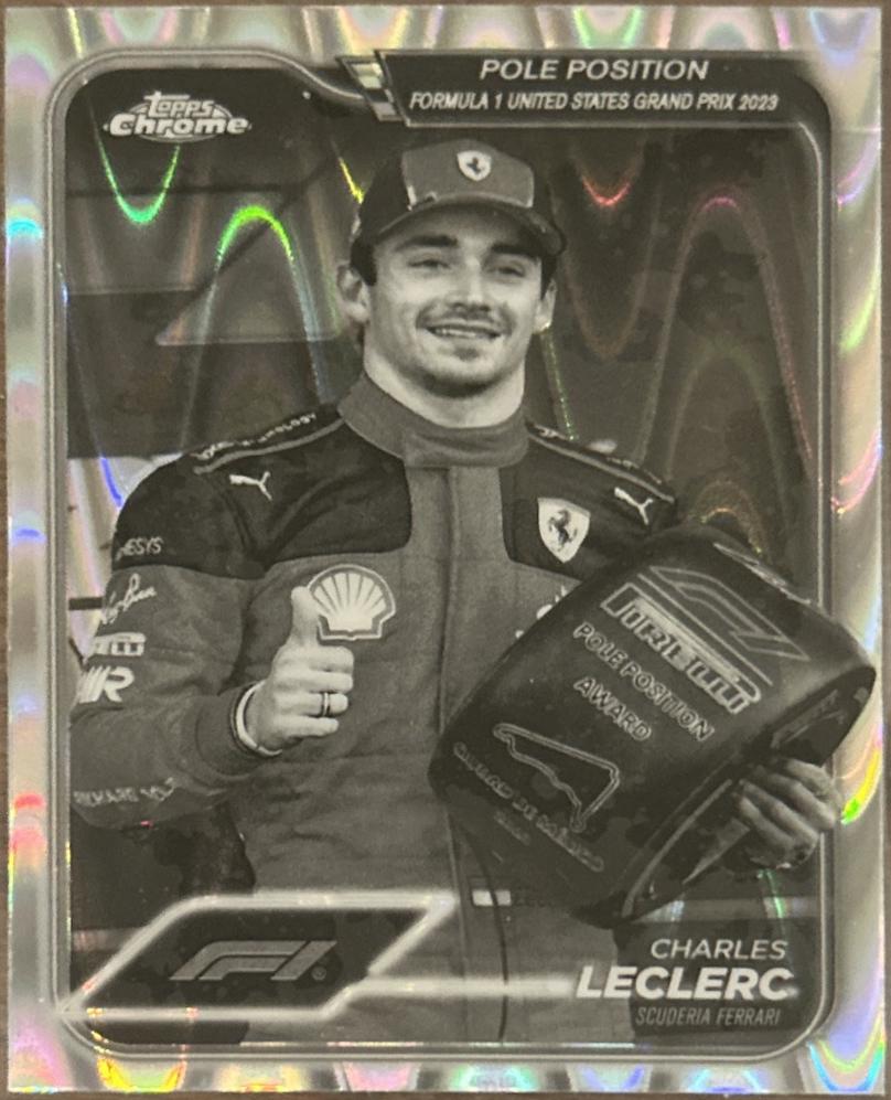 Charles Leclerc [Orange RayWave Refractor] #155