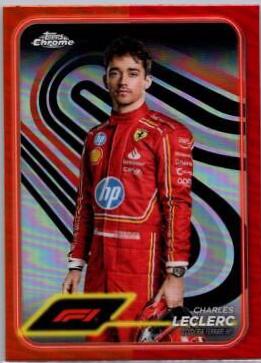 Charles Leclerc [Orange Red Refractor] #3