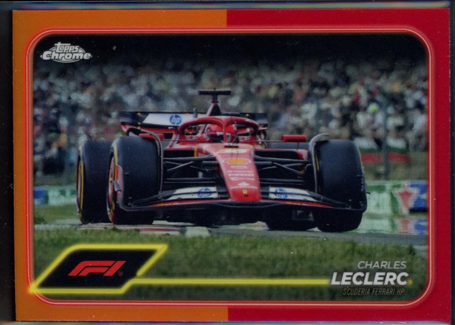 Charles Leclerc [Orange Red Refractor] #75