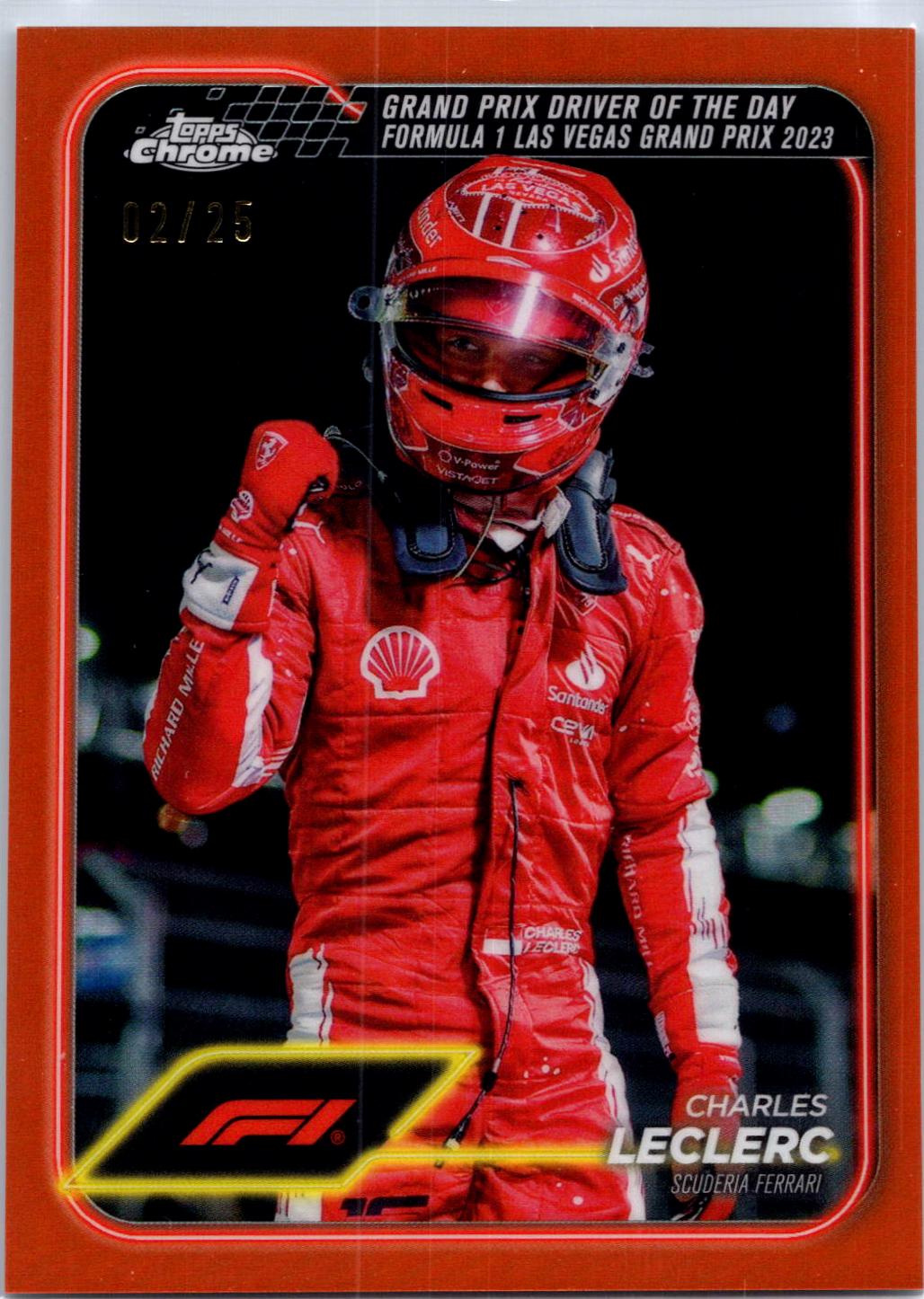 Charles Leclerc [Orange Refractor] #179