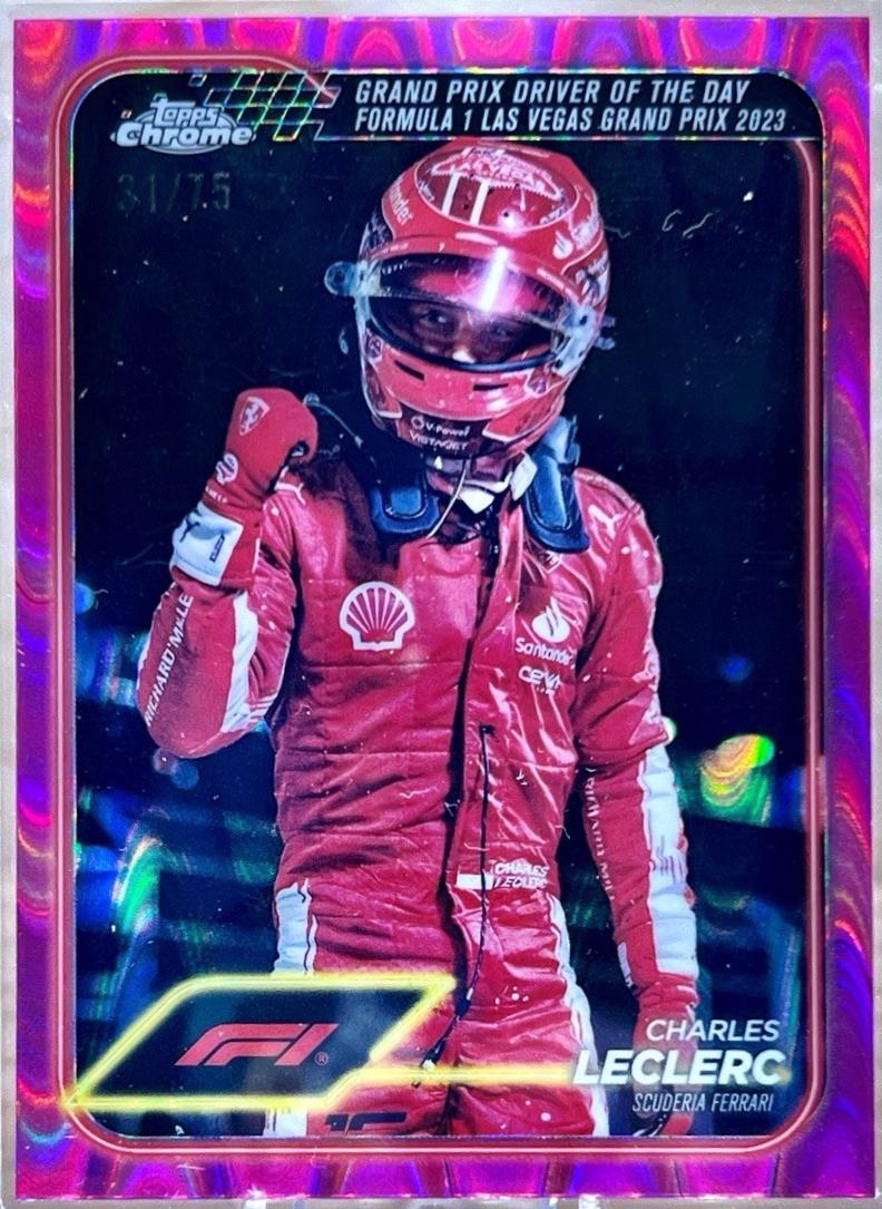Charles Leclerc [Pink RayWave Refractor] #179