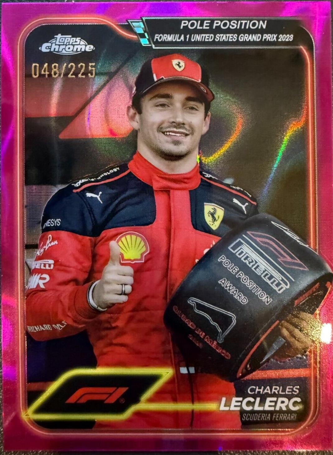 Charles Leclerc [Pink Refractor] #155