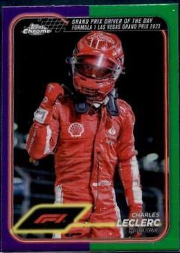 Charles Leclerc [Purple Green Refractor] #179