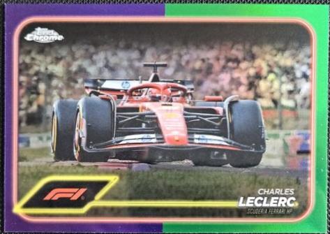 Charles Leclerc [Purple Green Refractor] #75
