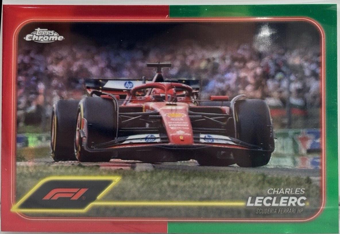 Charles Leclerc [Red Green Refractor] #75