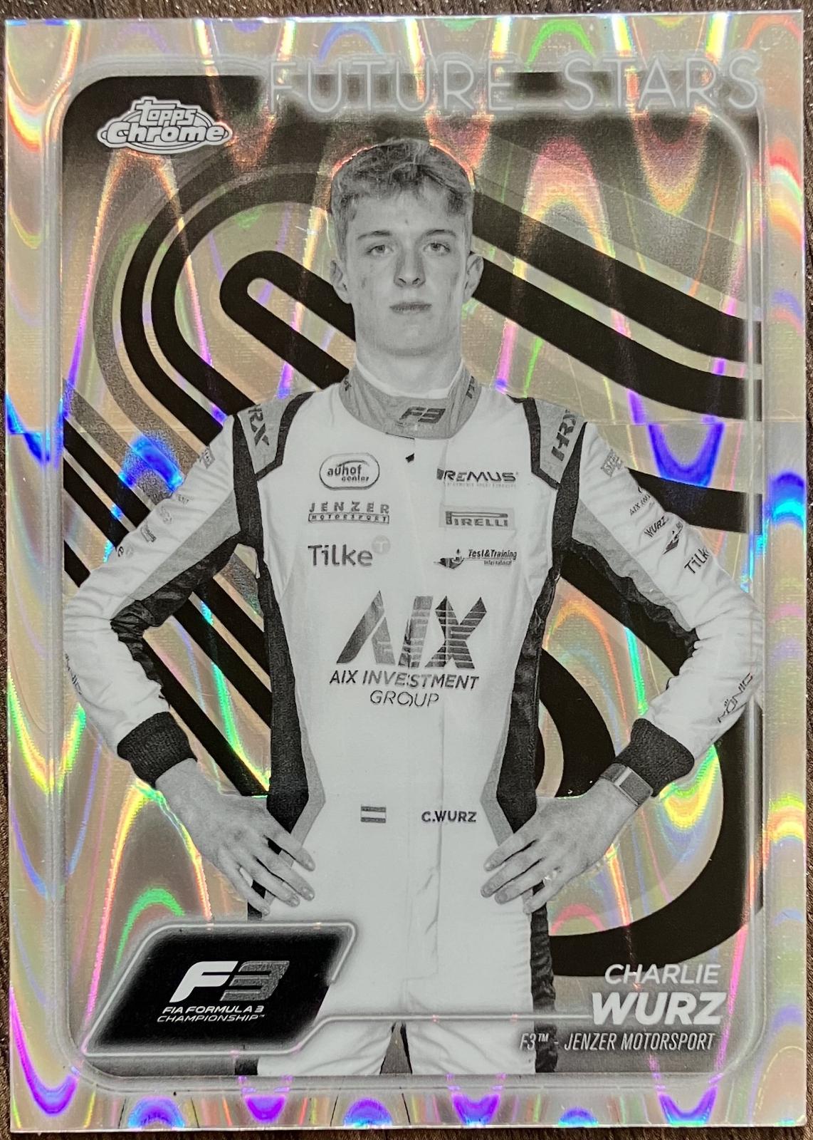 Charlie Wurz [Black White RayWave Refractor] #58