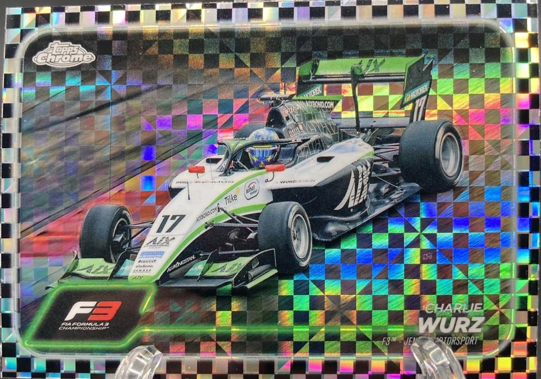 Charlie Wurz [Checker Flag Refractor] #130