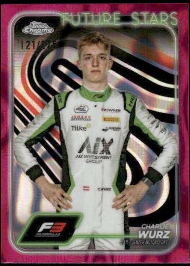 Charlie Wurz [Fuchsia Lava Refractor] #58