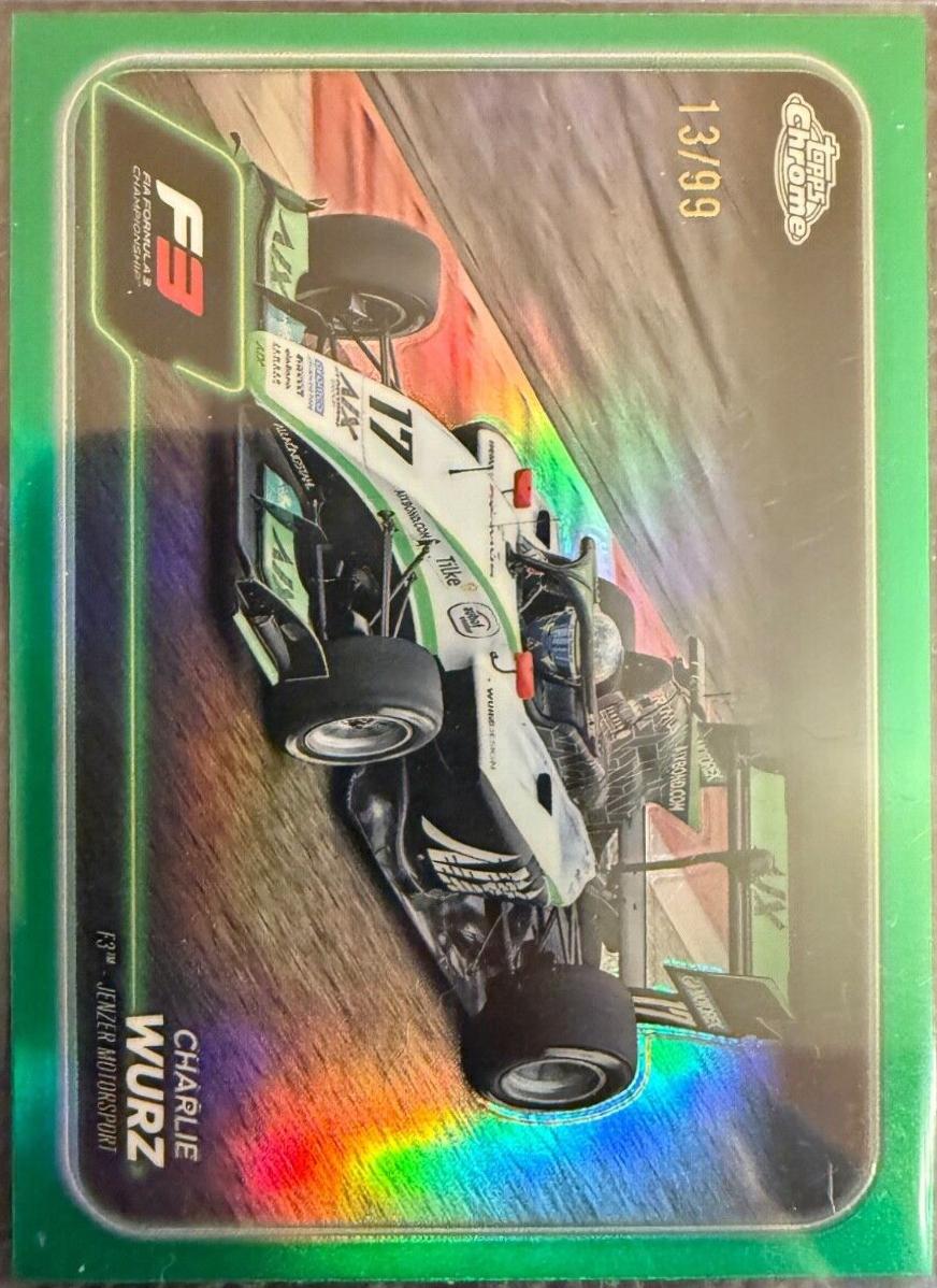 Charlie Wurz [Green Refractor] #130
