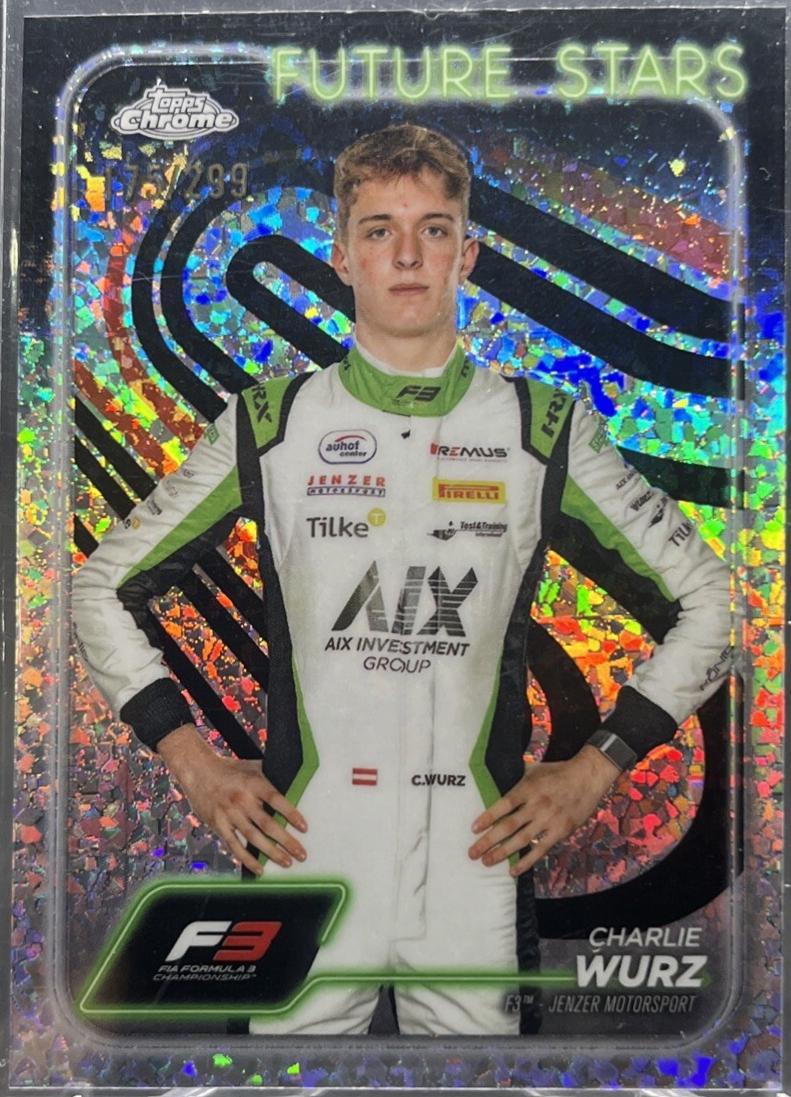 Charlie Wurz [Mini Diamond Refractor] #58