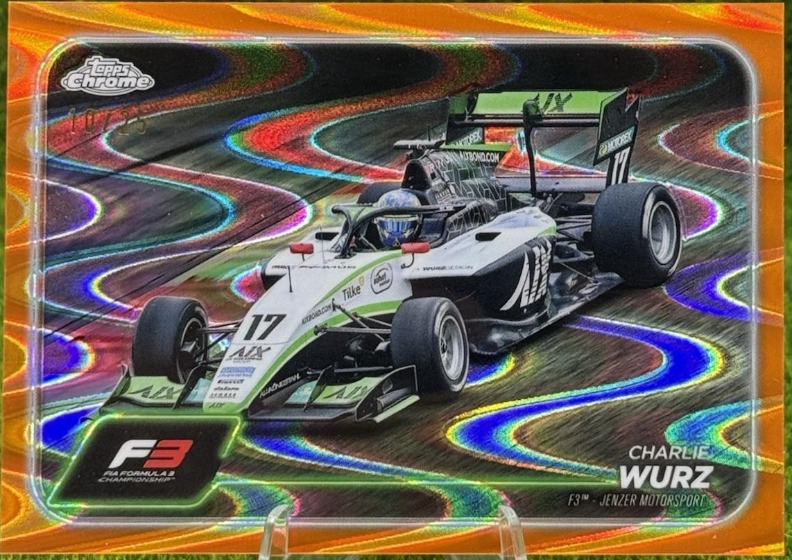 Charlie Wurz [Orange RayWave Refractor] #130