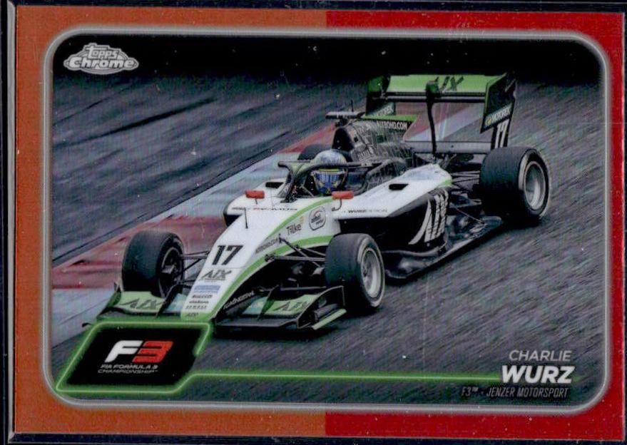 Charlie Wurz [Orange Red Refractor] #130