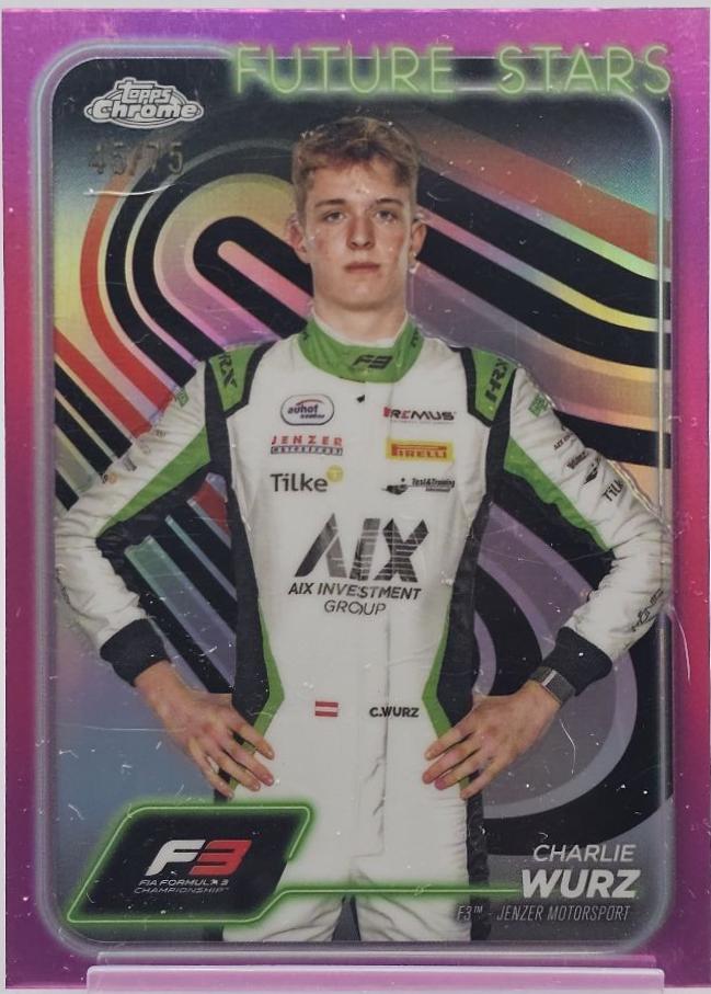 Charlie Wurz [Pink Refractor] #58